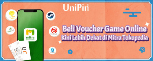 Beli Voucher Game Online Kini Lebih Dekat di Mitra Tokopedia